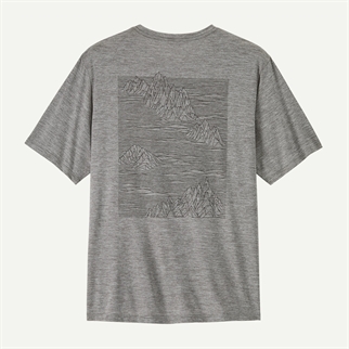 Patagonia Mens Cap Cool Daily Shirt - Strataspire feather grey ryg